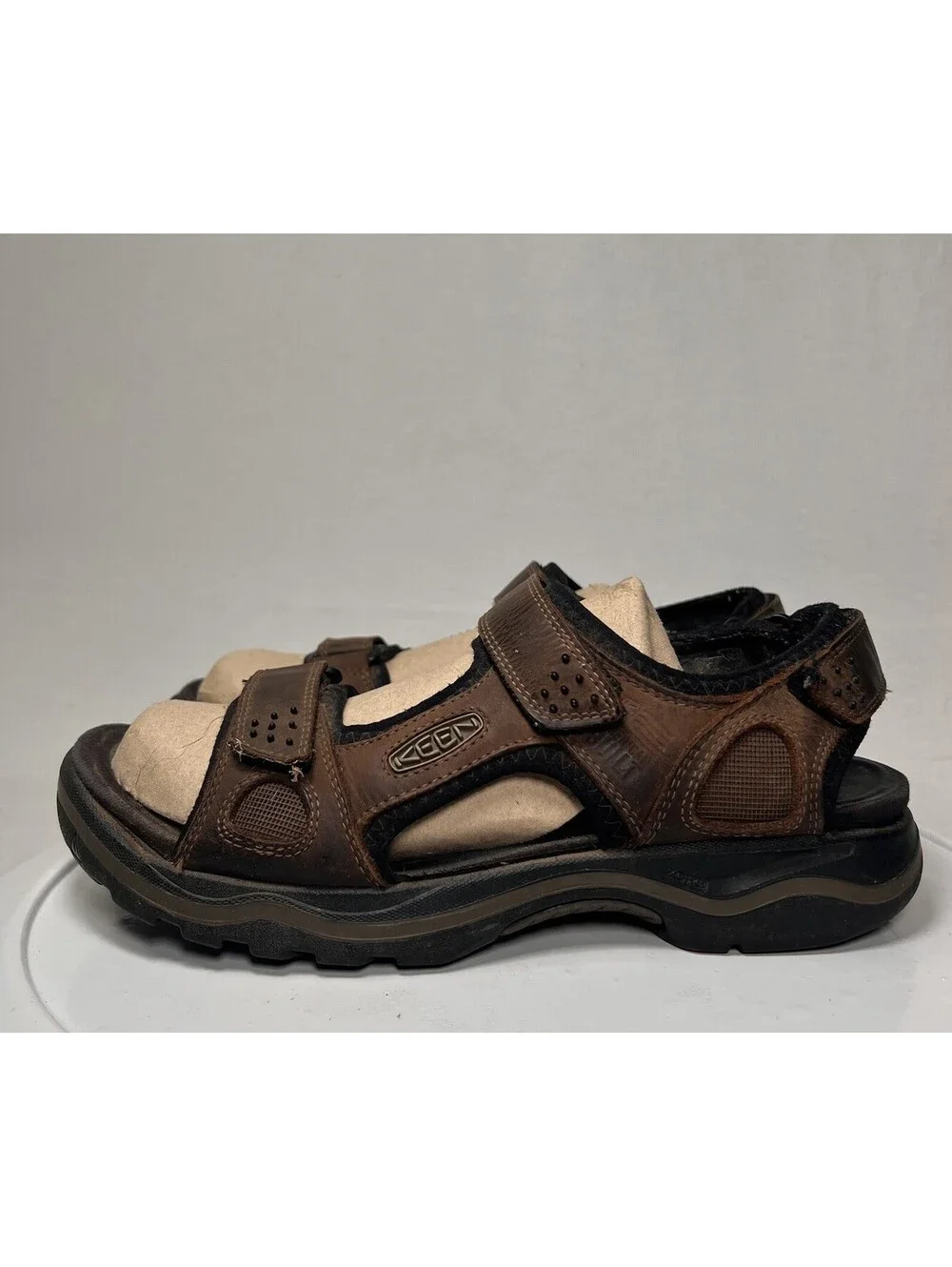 Keen Rialto II 3 Point Outdoor Sandals Dark Earth & Black Men’s Size 9